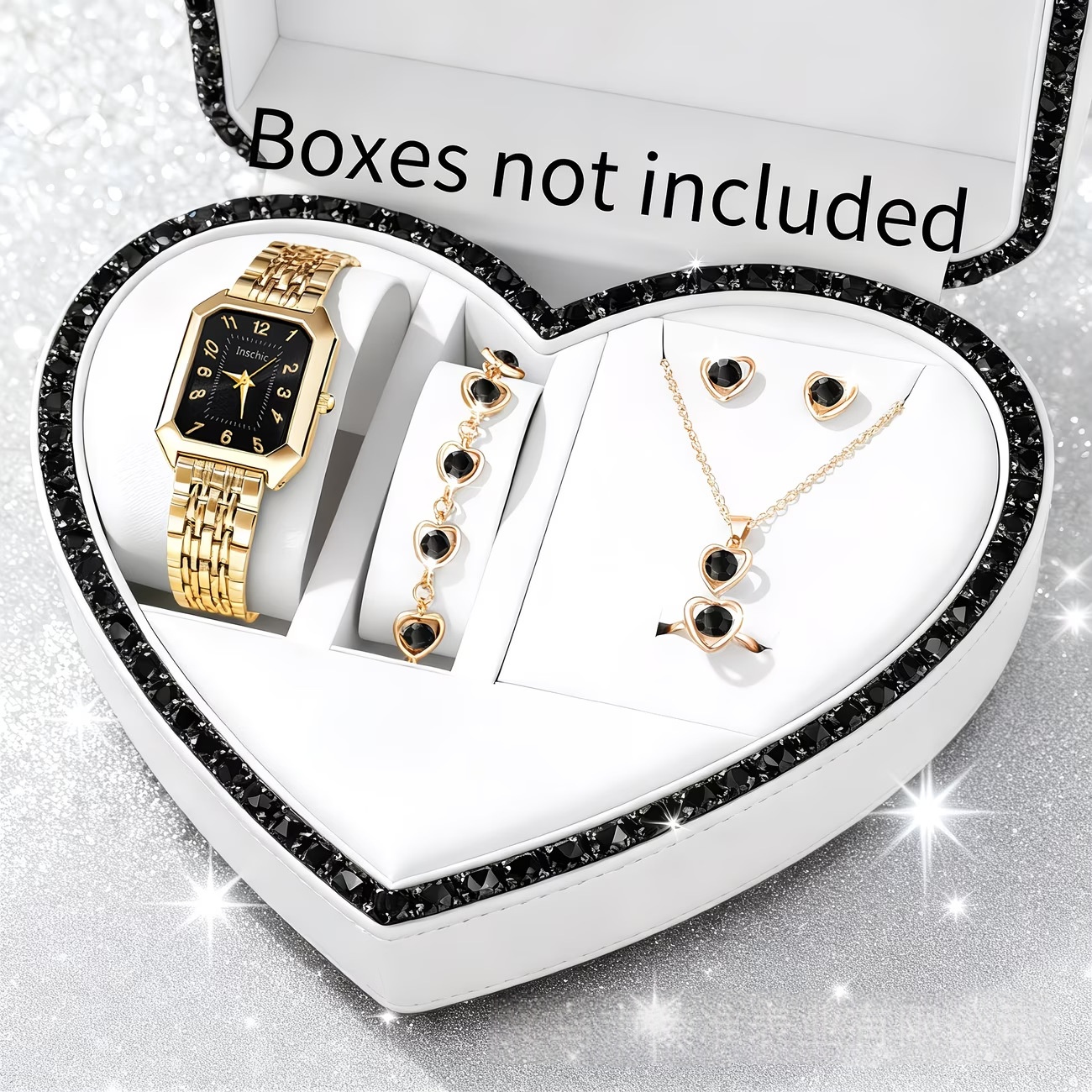 Womens Charitable Jewelry Set With Watch 3
