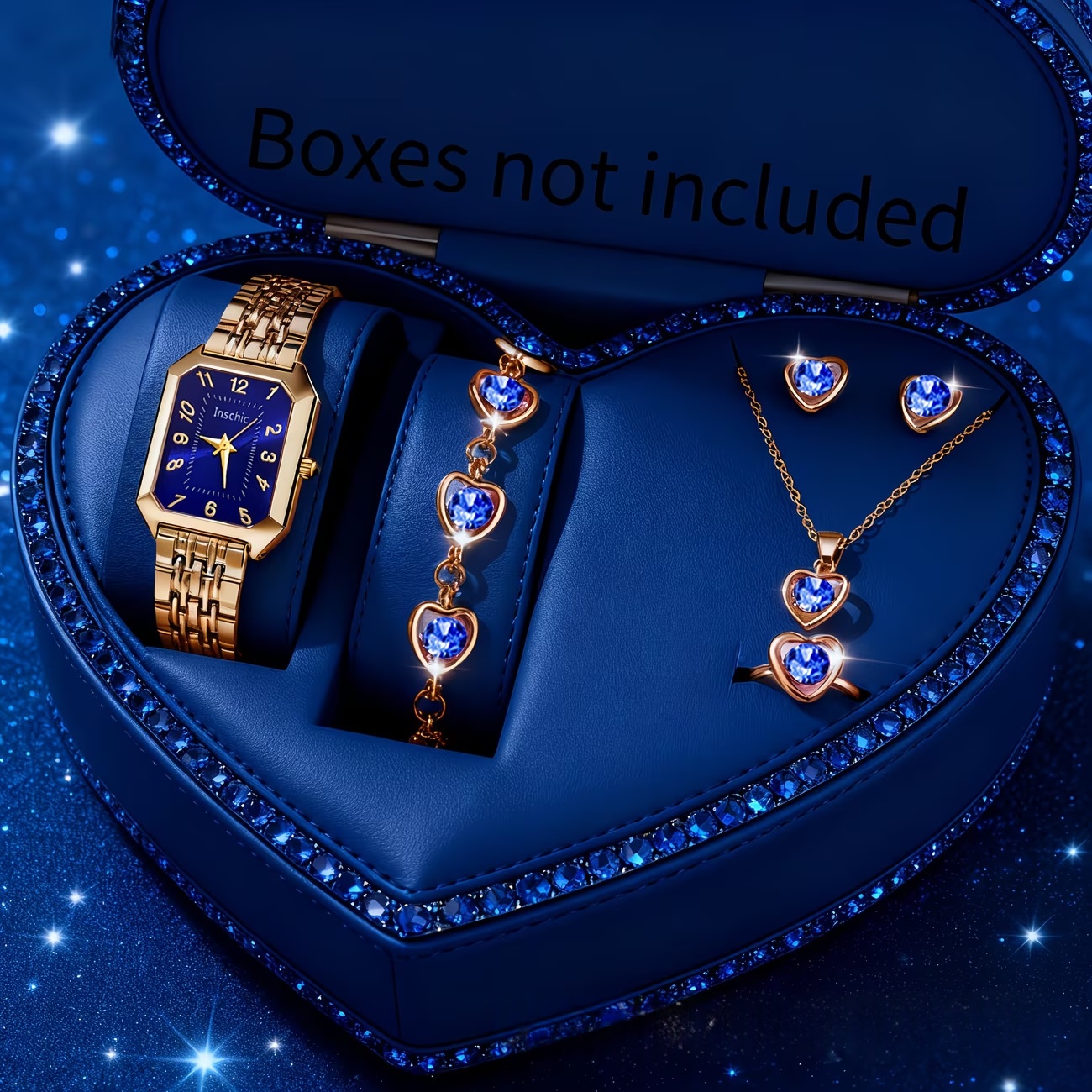 Womens Charitable Jewelry Set With Watch 7