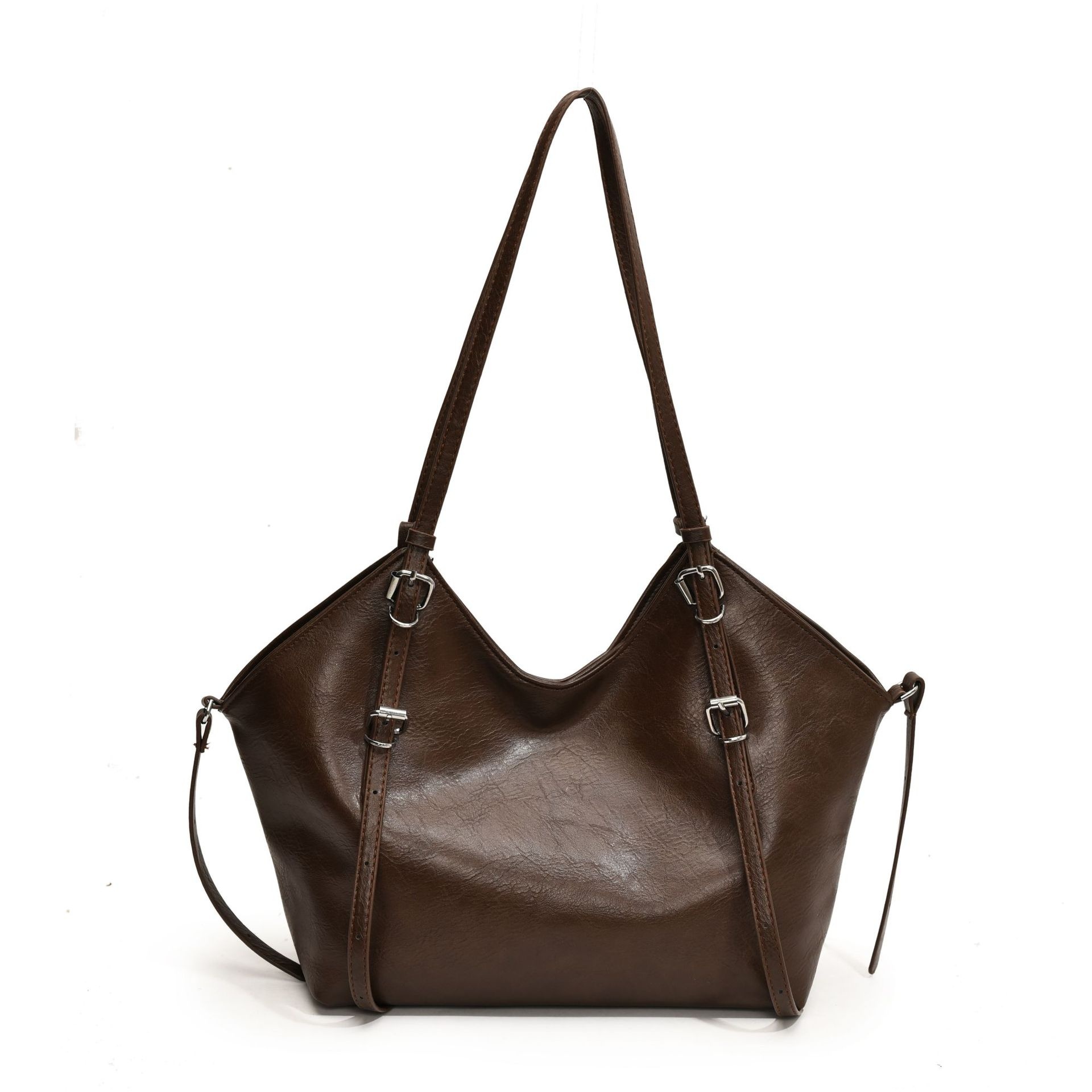 Large-Capacity Minimalist Commuter Shoulder Bag
