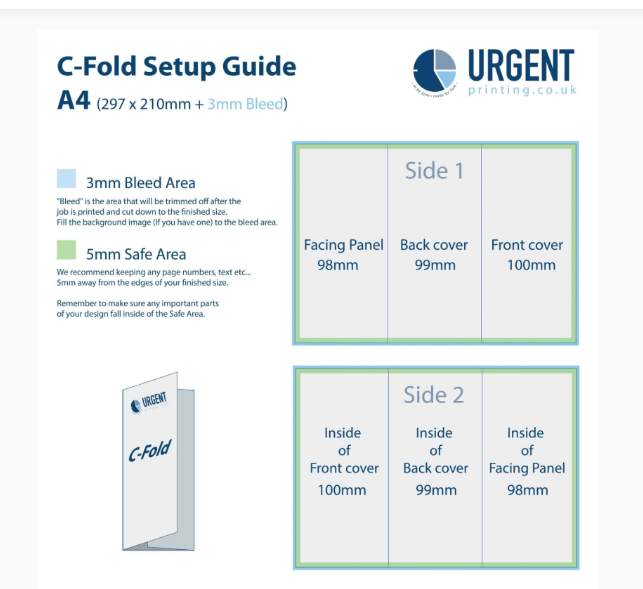 Three-fold Card