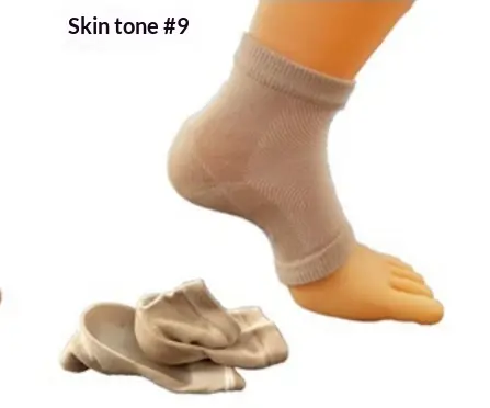 Height-increasing Sports Socks With A Half-height Heel Pad