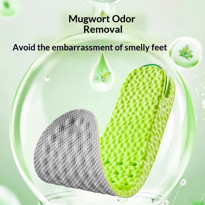 Height-increasing Insoles Soft Bouncy Shock-absorbing And Comfortable