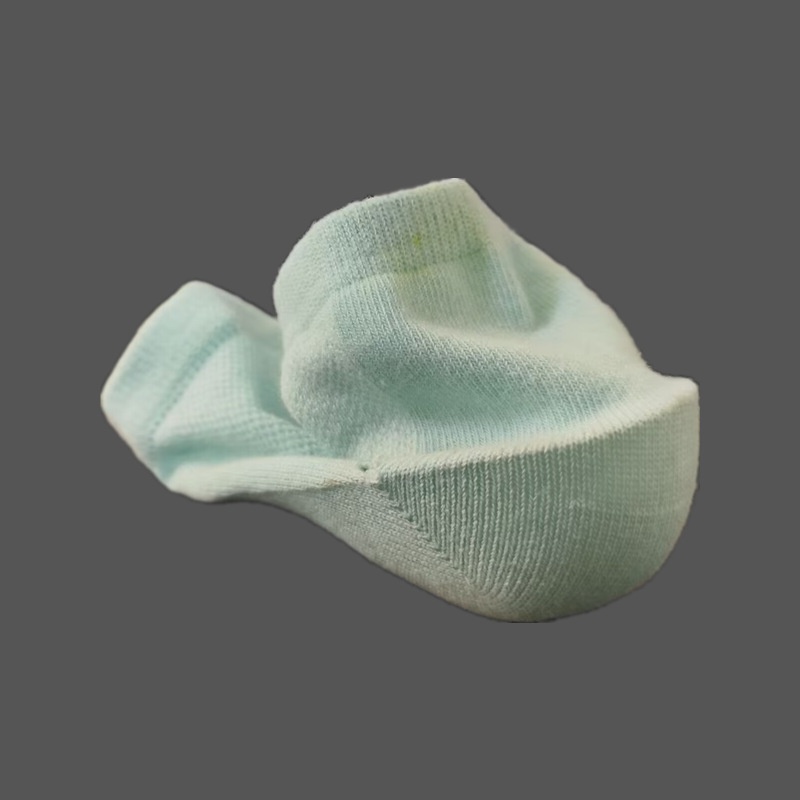 Height-increasing Sports Socks With A Half-height Heel Pad