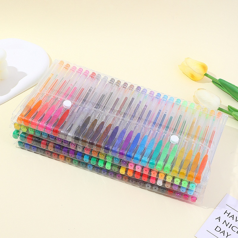 Watercolor Pen Multi-colored Graffiti Bullet Head