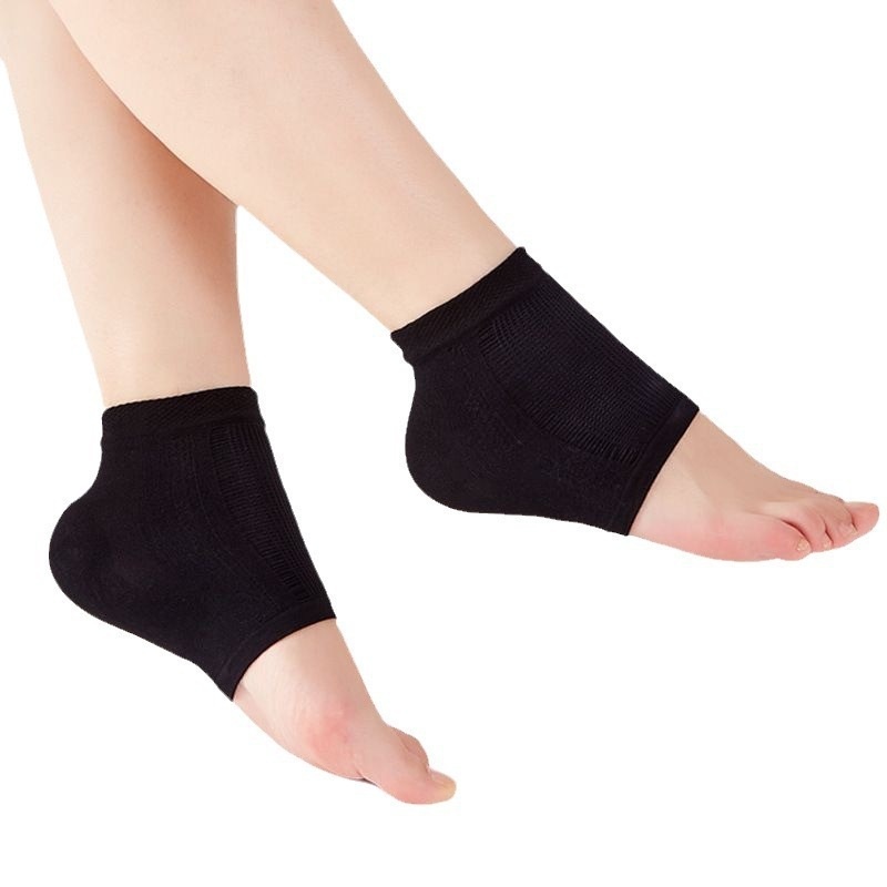 Heel Care Silicone Sock Cover To Prevent Cracking