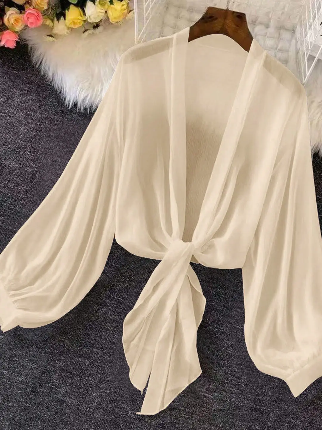 Support Outer Wear UV-proof Thin Breathable Ice Silk All-matching