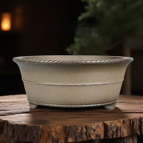 Yixing Purple Sand Boutique Bonsai Flower Pot