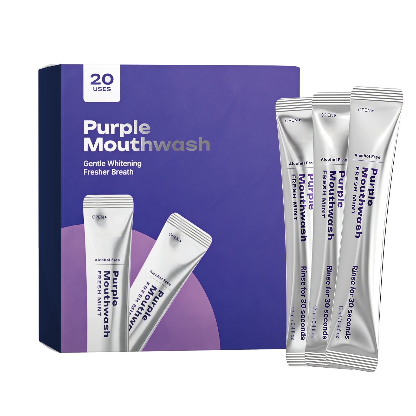 Mint Portable Mouthwash