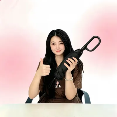 Fully Automatic Buckle Rain And Light Dual-use Sunscreen Umbrella