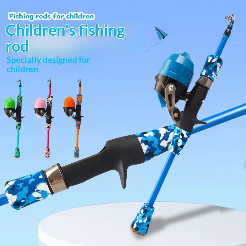 Lure Fishing Rod Short-section Gear Set