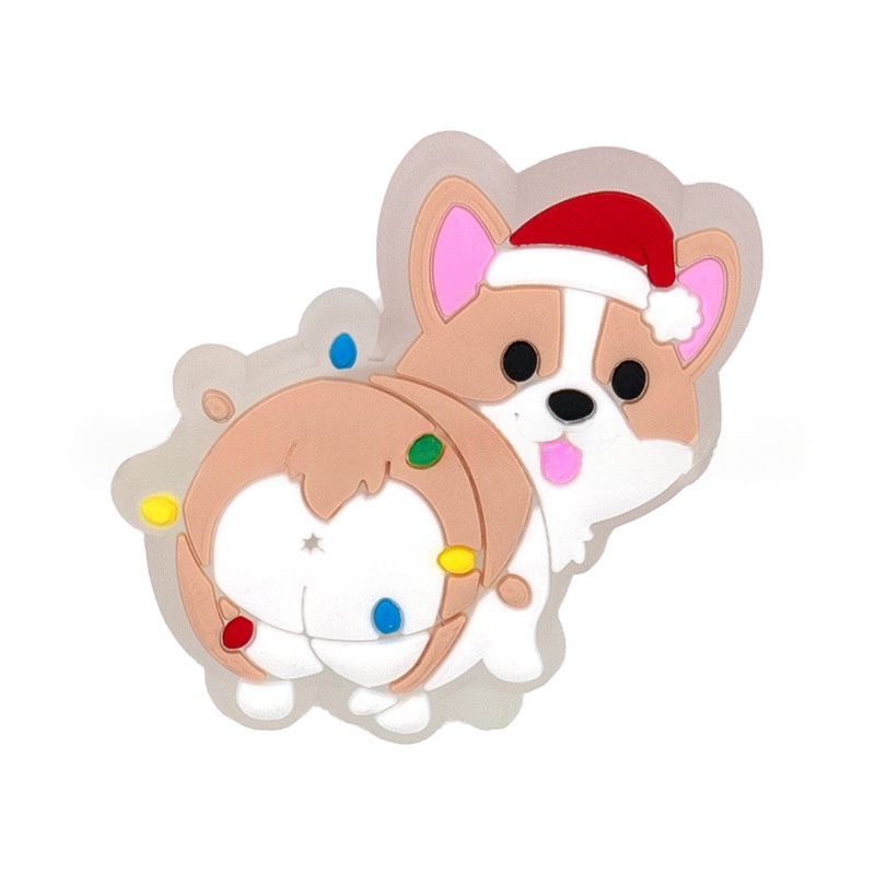 Garden Clog DIY Shoe Buckle Accessories, In-stock Cartoon Christmas Designs