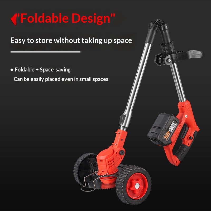 Compact Handheld Electric Lawn Mower For Home Use