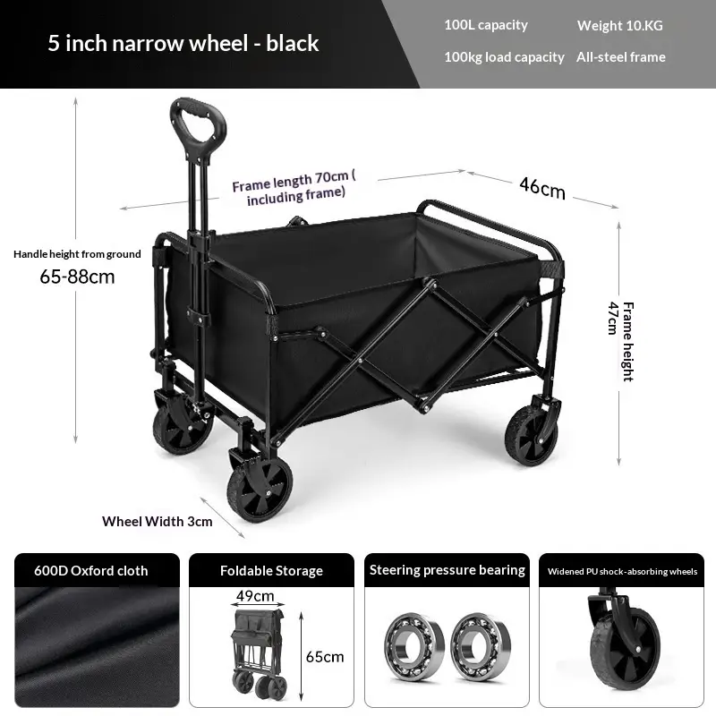 Outdoor Camping Trolley Children Can Lie Camper