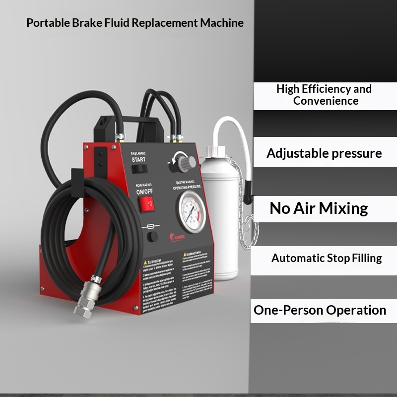 Pulsed Automatic Adjustment Portable Brake Fluid Replacement Machine