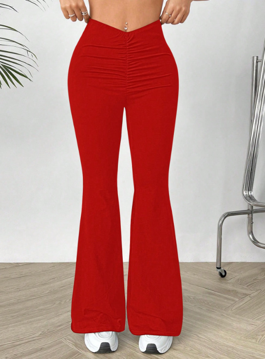 V-waist bootcut trousers – supplier lifestyle photo 22