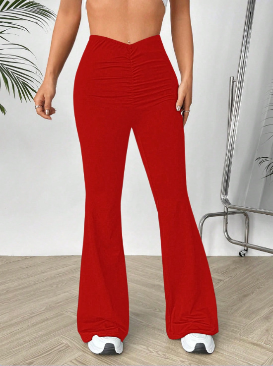 V-waist bootcut trousers – supplier lifestyle photo 26