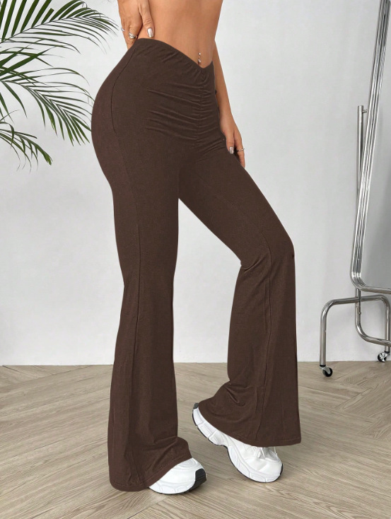 V-waist bootcut trousers – supplier lifestyle photo 19