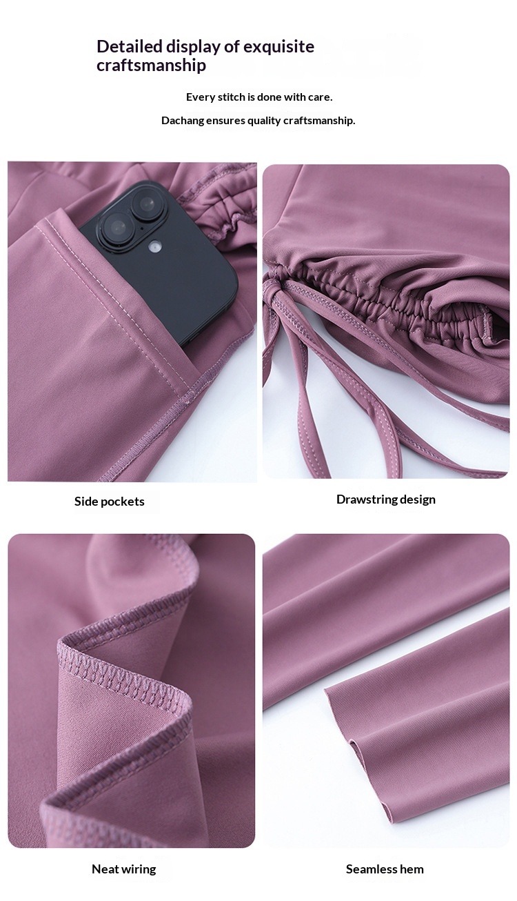 Fake two-piece yoga shorts – supplier lifestyle photo 12