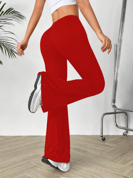 V-waist bootcut trousers – supplier lifestyle photo 23