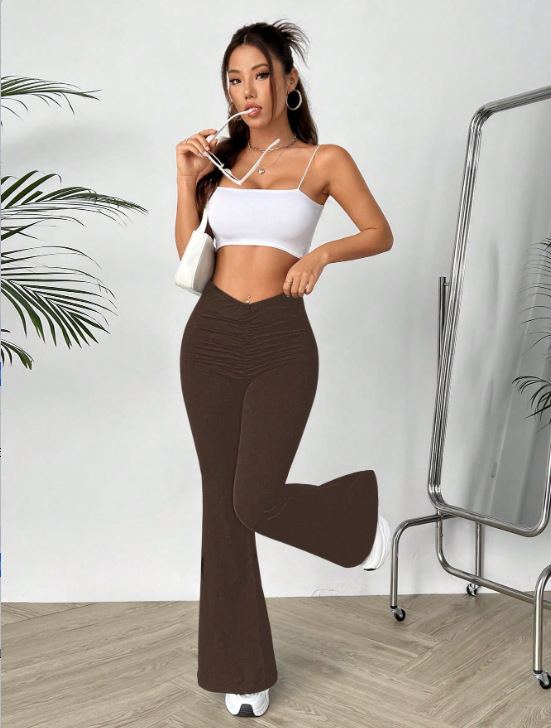V-waist bootcut trousers – supplier lifestyle photo 20