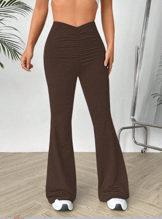 V-waist bootcut trousers – supplier lifestyle photo 17