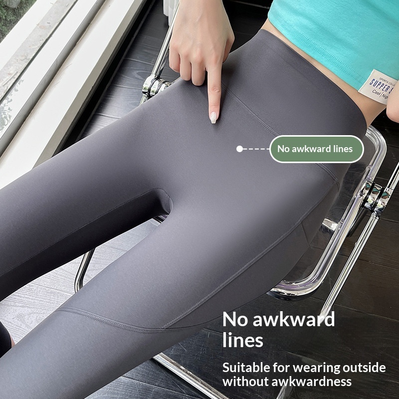Womens Shapewear Leggings With Tummy-control Function