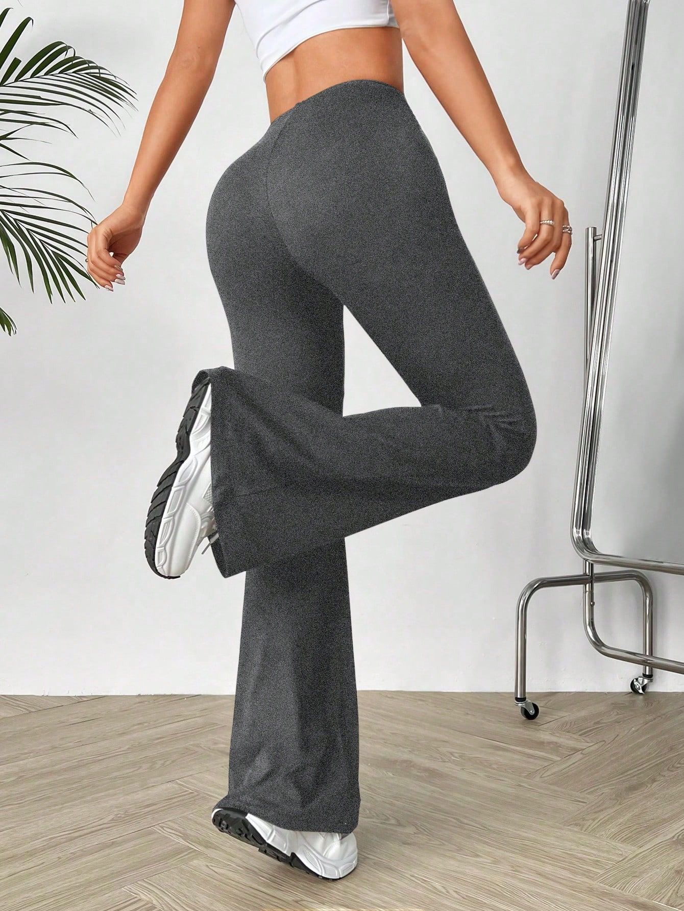 V-waist bootcut trousers – supplier lifestyle photo 4