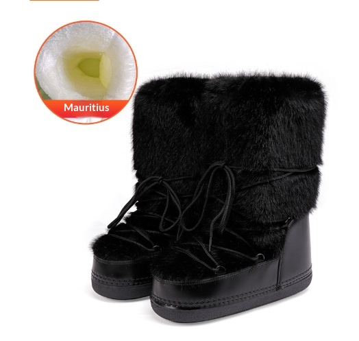 Faux Fur Snow Boots, picture 6 of 6