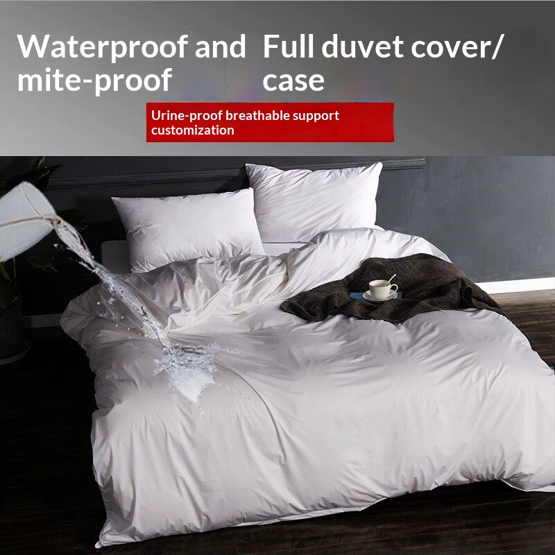 Waterproof Duvet Cover Urine-proof Breathable Protective Cover
