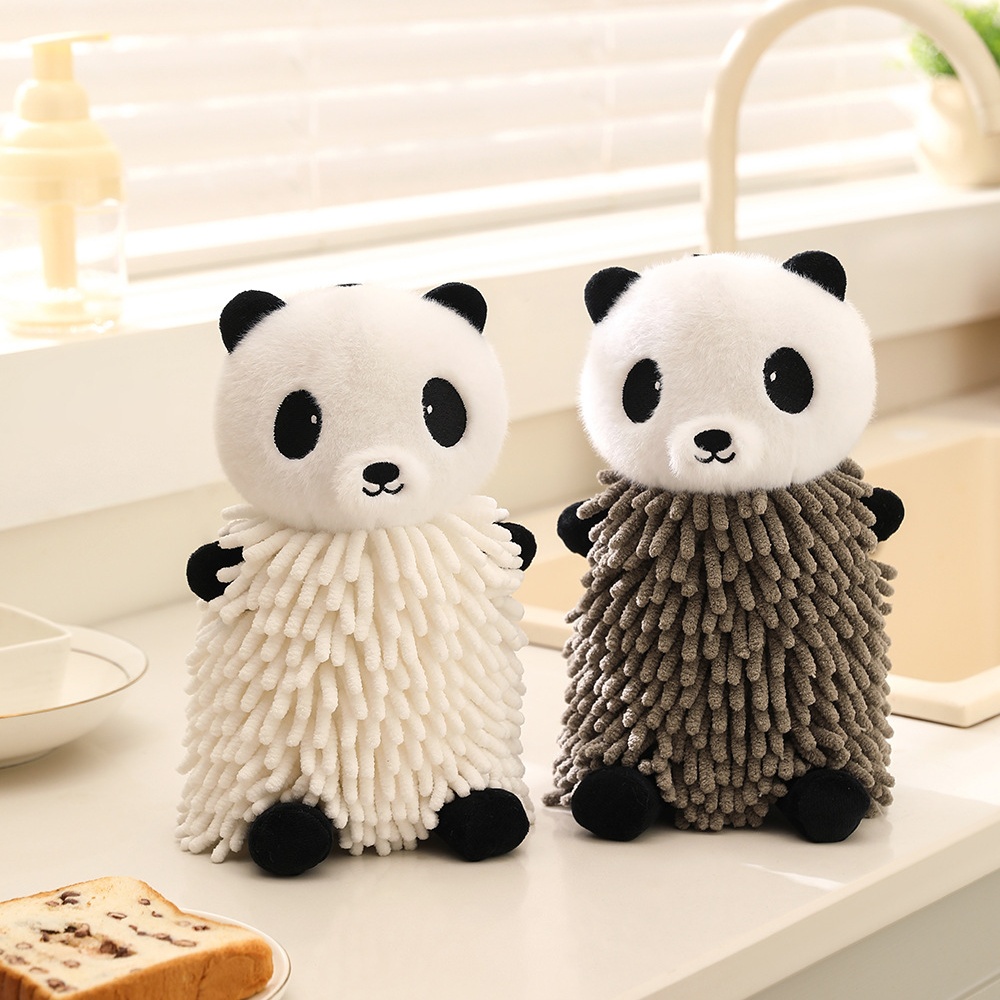 Cute Cartoon Panda Animal Creative Hand Towel