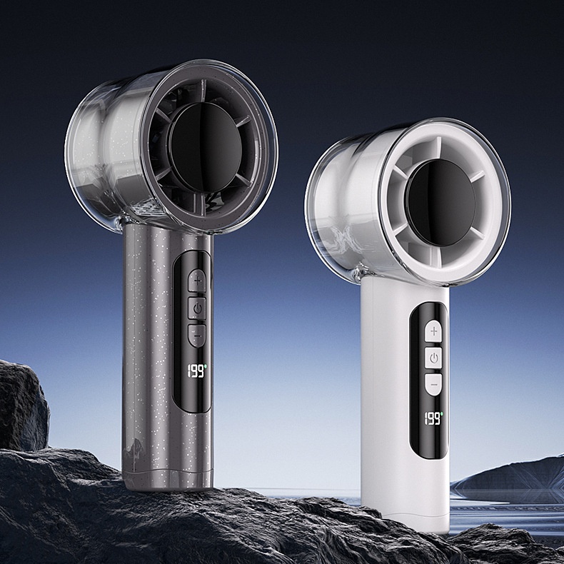 Handheld Mini Fan With Convenient Charging