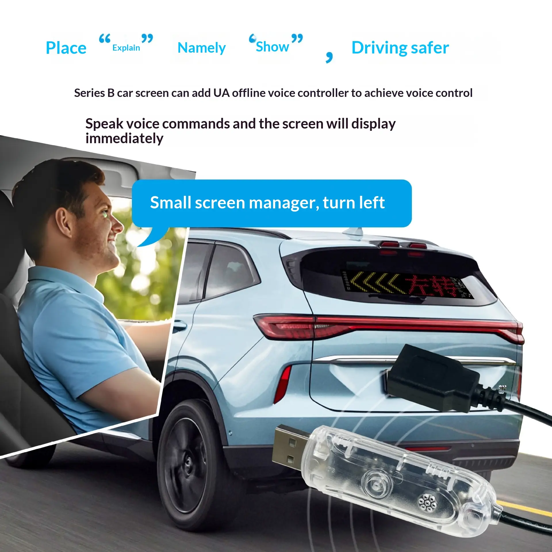 LED Soft Screen Flexible Display For Vehicles