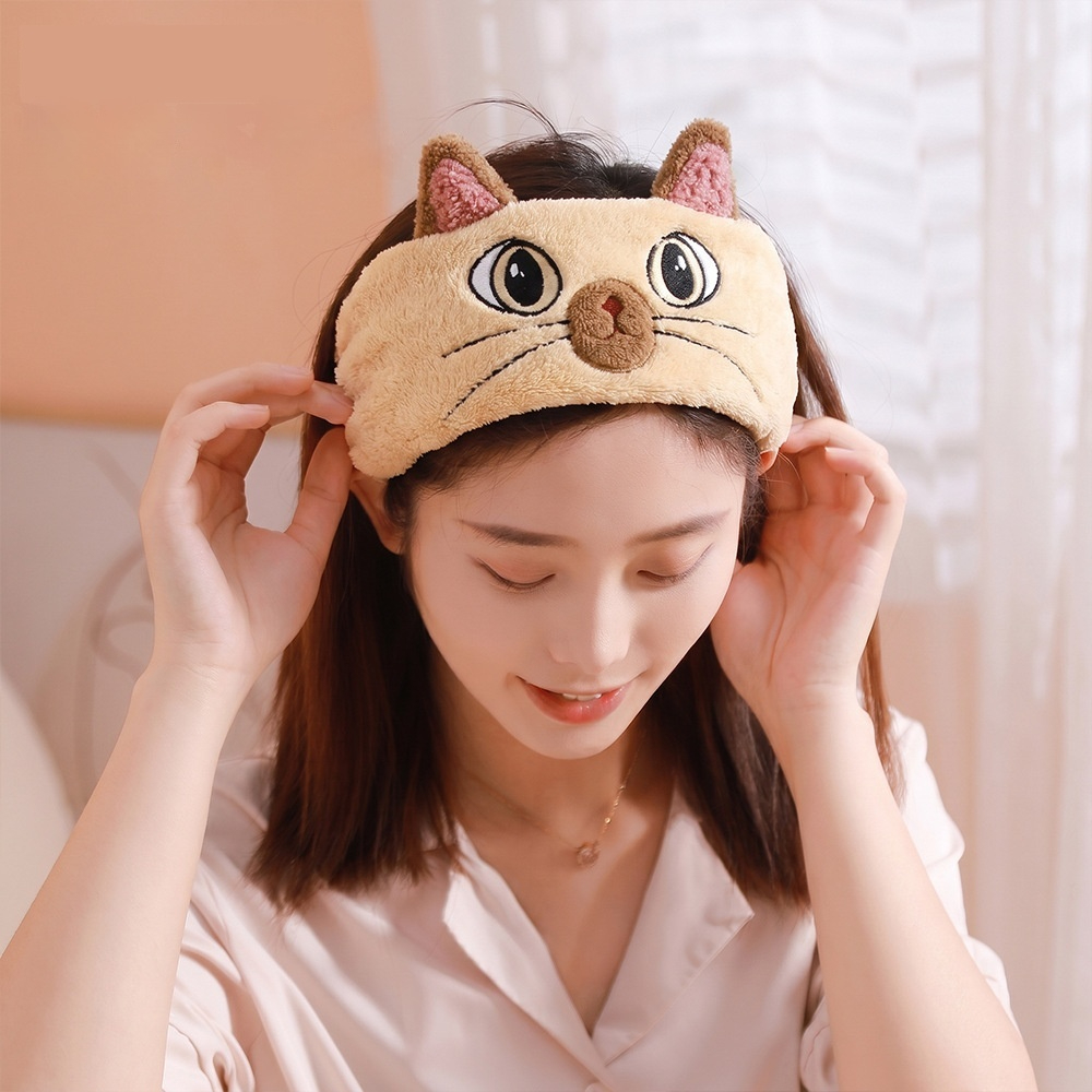 New Cartoon Cat Face-Washing Hairband Womens Toiletries-Only Headband