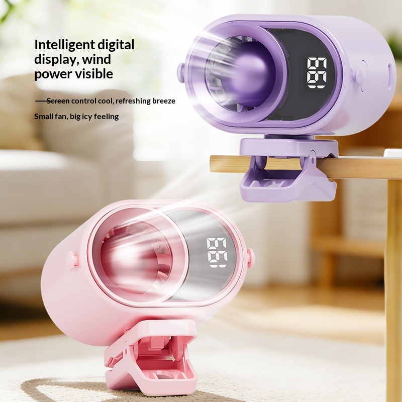 Outdoor Mini Portable USB Charged Fan