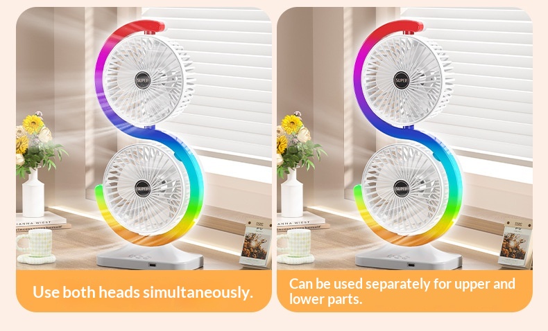 Dual-head Circulating Mini Ambient Light Fan 278a433d 16bf 4950 8603 116433b866db Trans