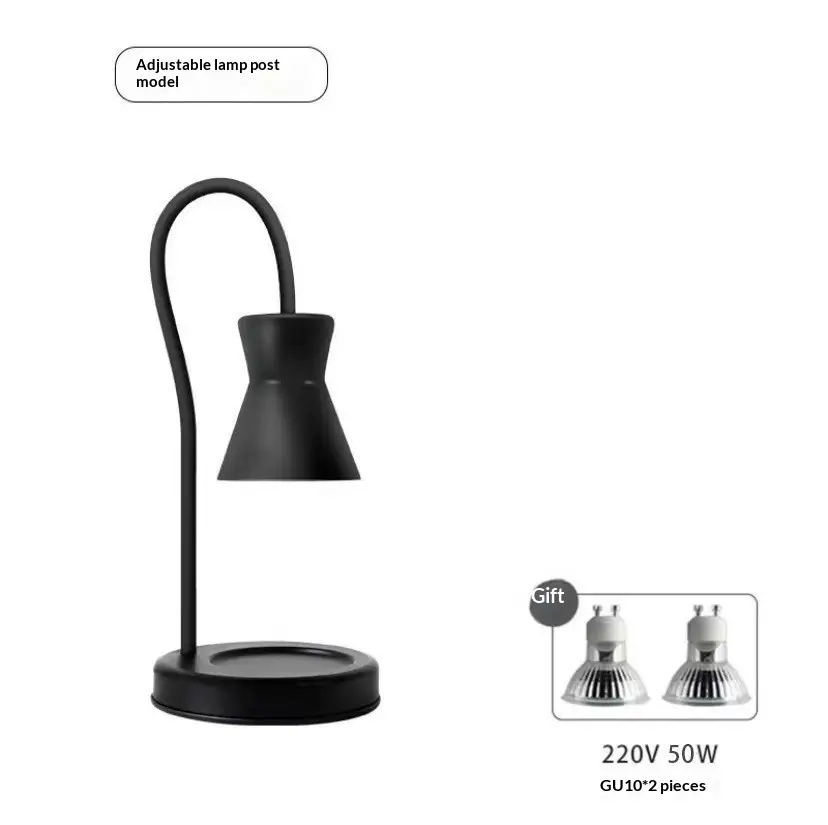 Simple Bedroom Bedside Adjustable Wax-melting Lamp