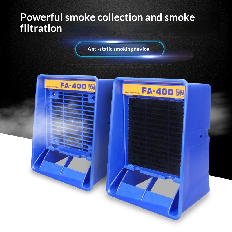 Iron Smoking Instrument Desktop Ventilation To Purify The Air