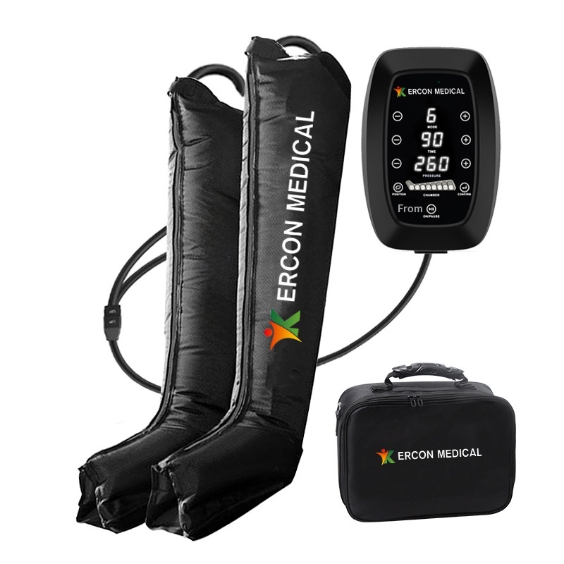 Eight-chamber Pneumatic Massage Leg Sleeves For Post-exercise Recovery And Muscle Relaxation