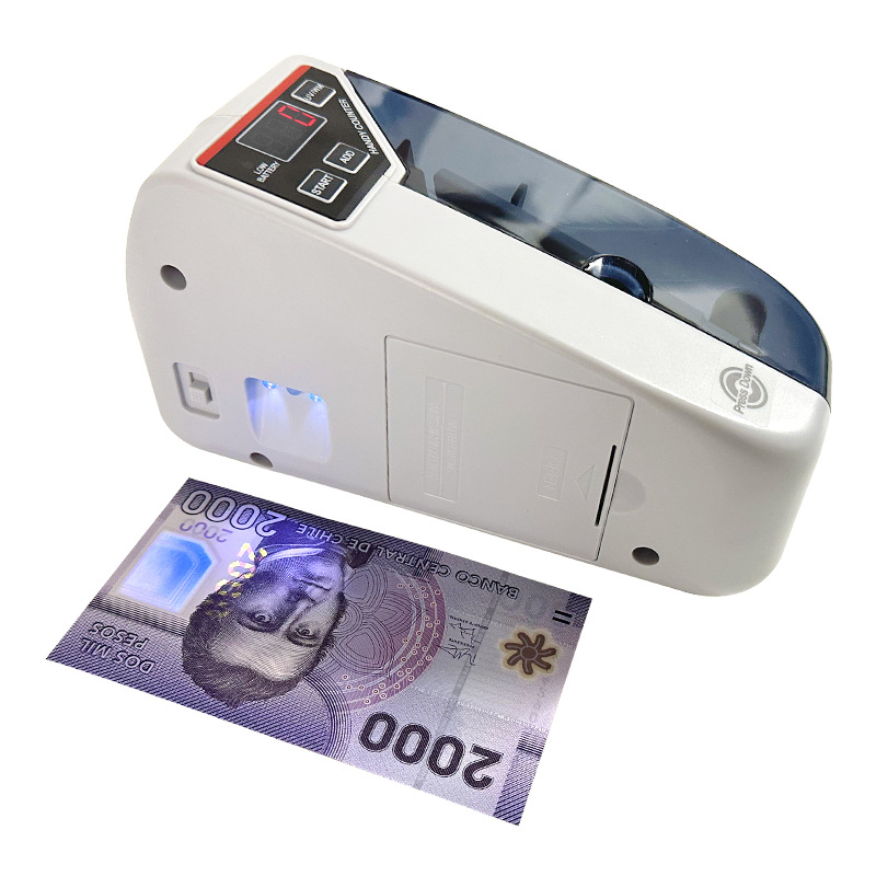 V31 Foreign Currency Cash Counter With Purple Light
