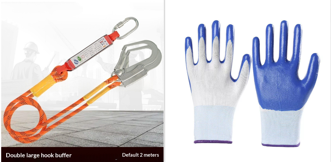 Climbing Zipline And High-Altitude Work Safety Harness