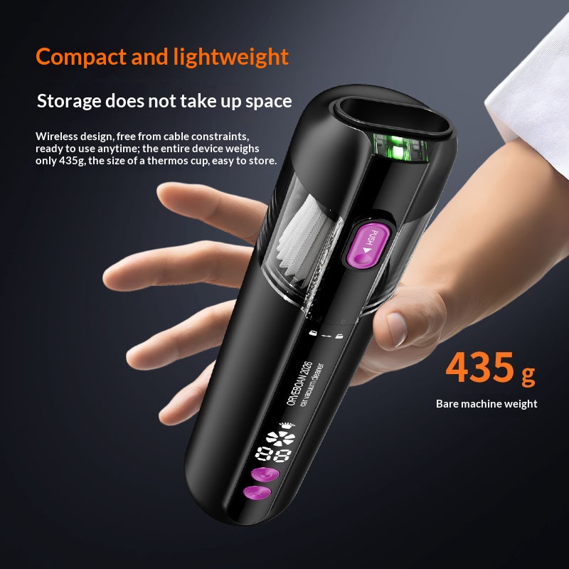 Car Vacuum Cleaner Household Rechargeable Cordless Handheld Vacuum 5