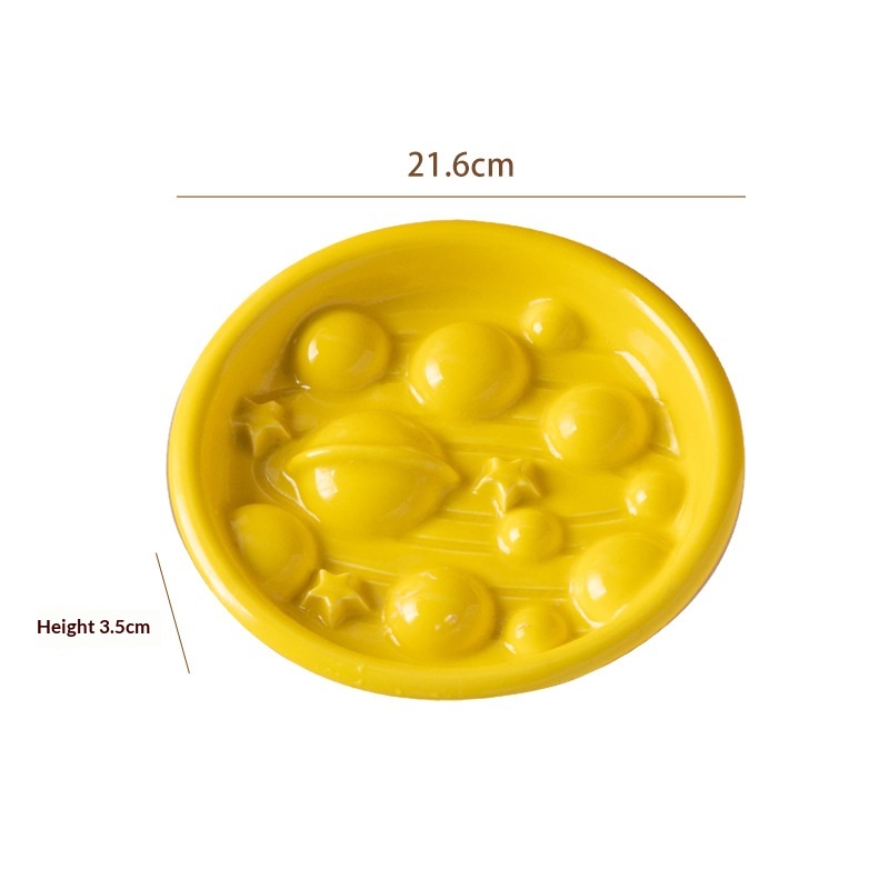 Pet Ceramic Slow-feeding Bowl And Dish For Cervical Spine Protection — foto 4