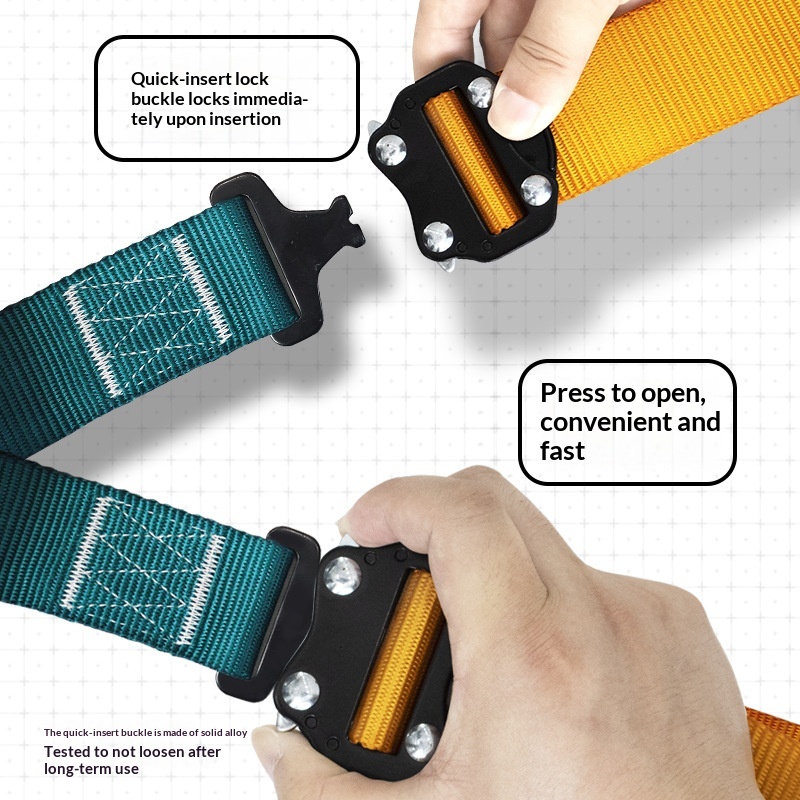 Multi-anchor Full-body Five-point Quick-connect Fall-arrest Harness For High-altitude Work