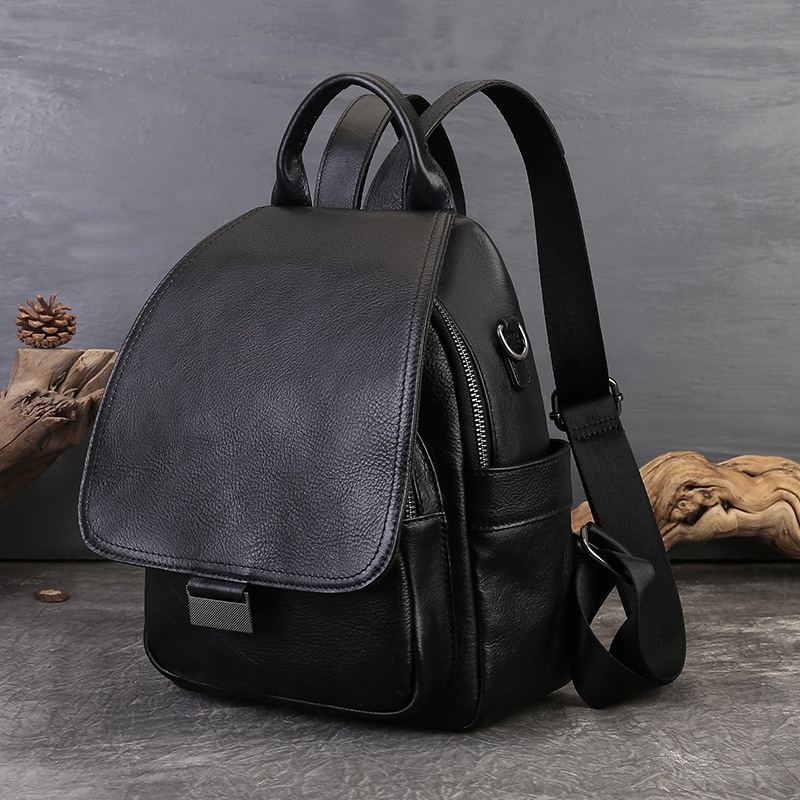 Sac à dos en cuir de grande capacité pour femmes – Image 5