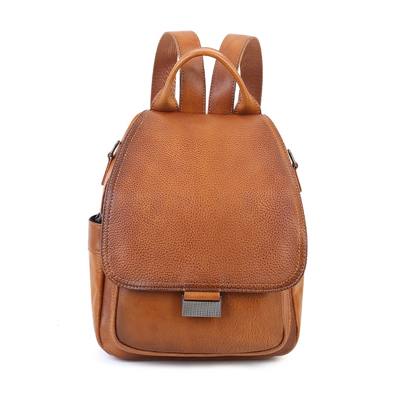 Sac à dos en cuir de grande capacité pour femmes – Image 6