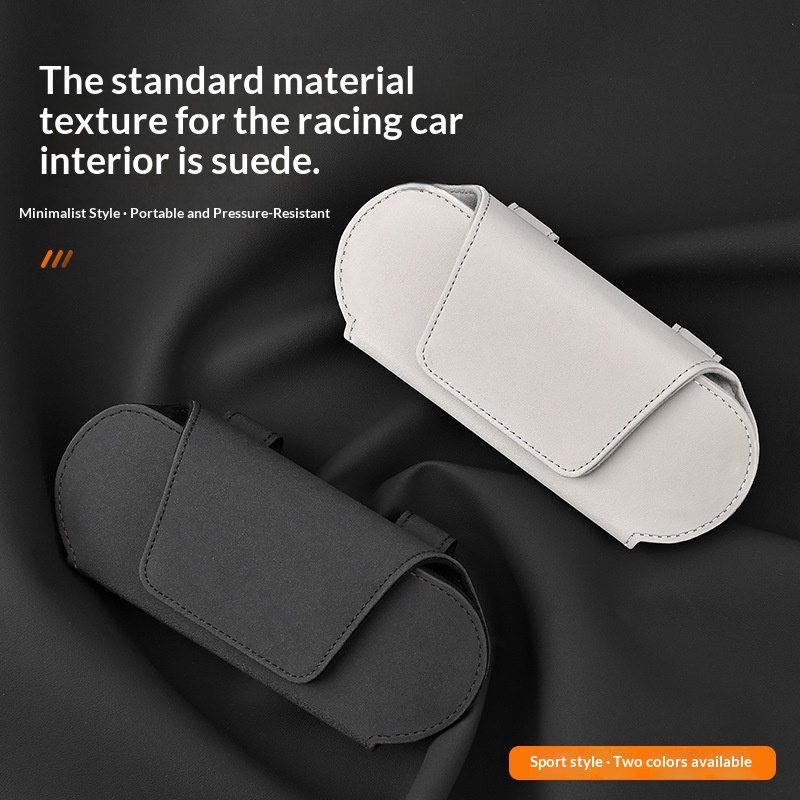 Car-mounted Magnetic Glasses Case Clip
