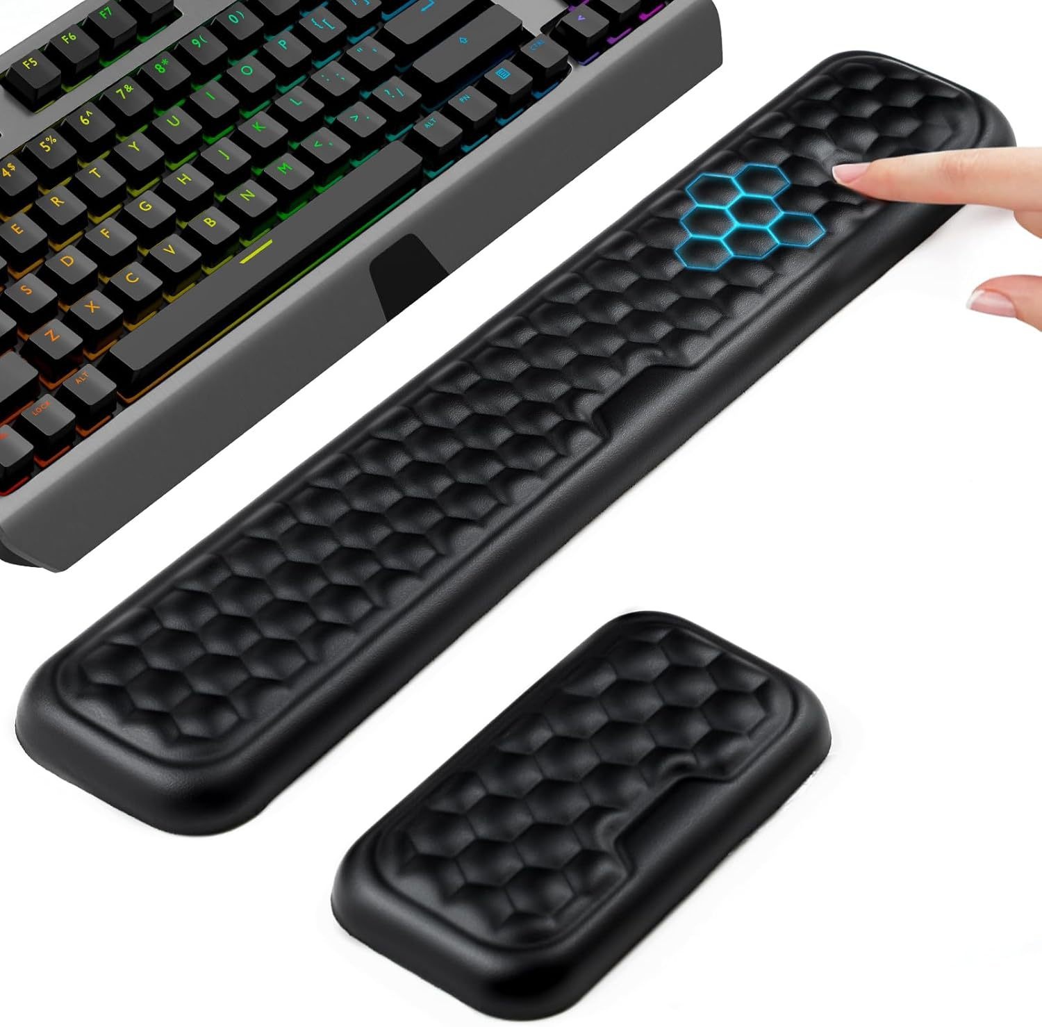 Memory Foam Wrist Rest Mouse Pad And Mechanical Keyboard Palm Rest 3