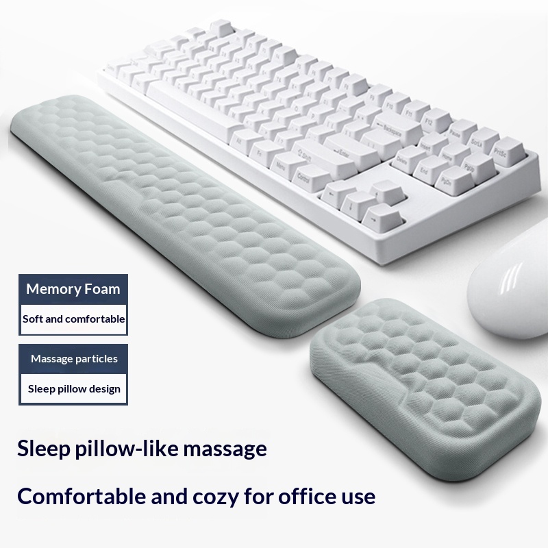 Memory Foam Wrist Rest Mouse Pad And Mechanical Keyboard Palm Rest 5