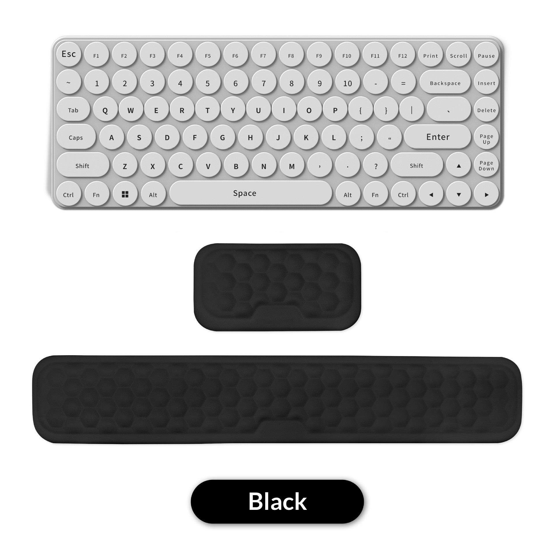 Memory Foam Wrist Rest Mouse Pad And Mechanical Keyboard Palm Rest 6