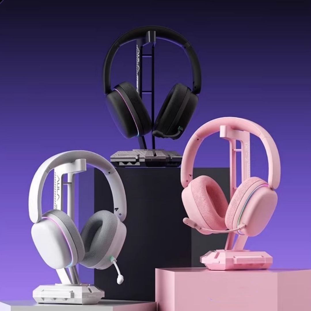 Three-mode Noise-canceling High-fidelity Bluetooth Over-ear Gaming Headset 9